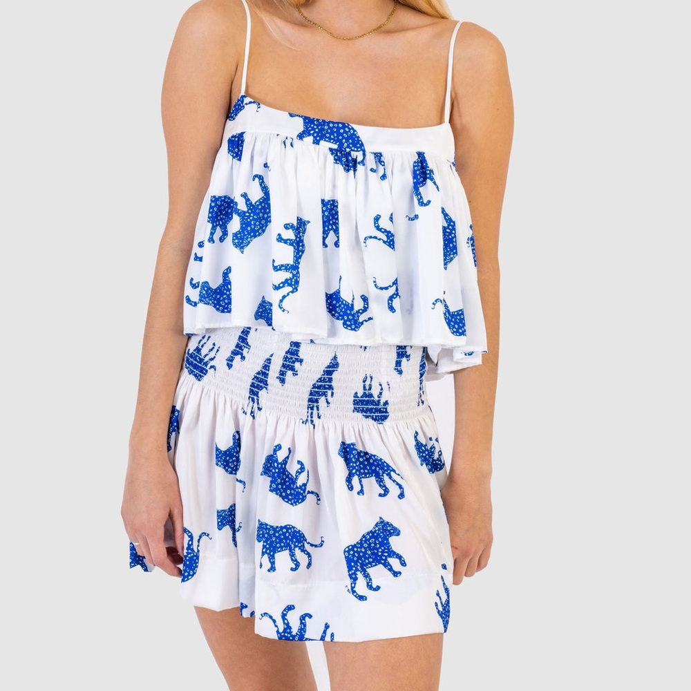 KOCH SILK SKIRT HOT PINK JAGUAR